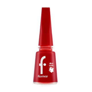 JELLY LOOK NAIL ENAMEL JL05FIRE RED